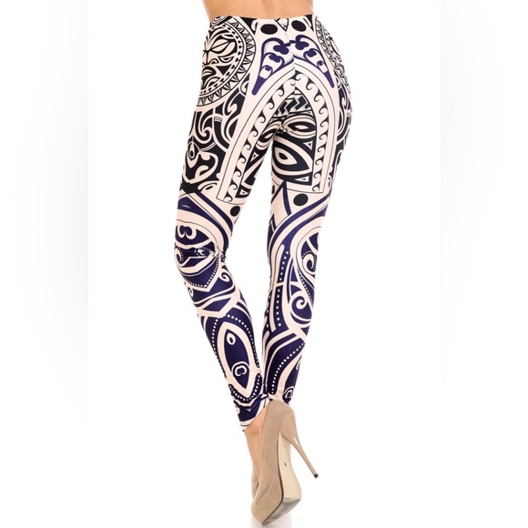 NWT Women’s Creamy Soft Valhalla Extra Plus Size Leggings 2X-5X - Picture 2 of 8